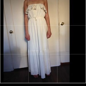 NWT Strapless Maxi Dress